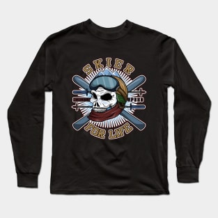 Skier for Life Long Sleeve T-Shirt